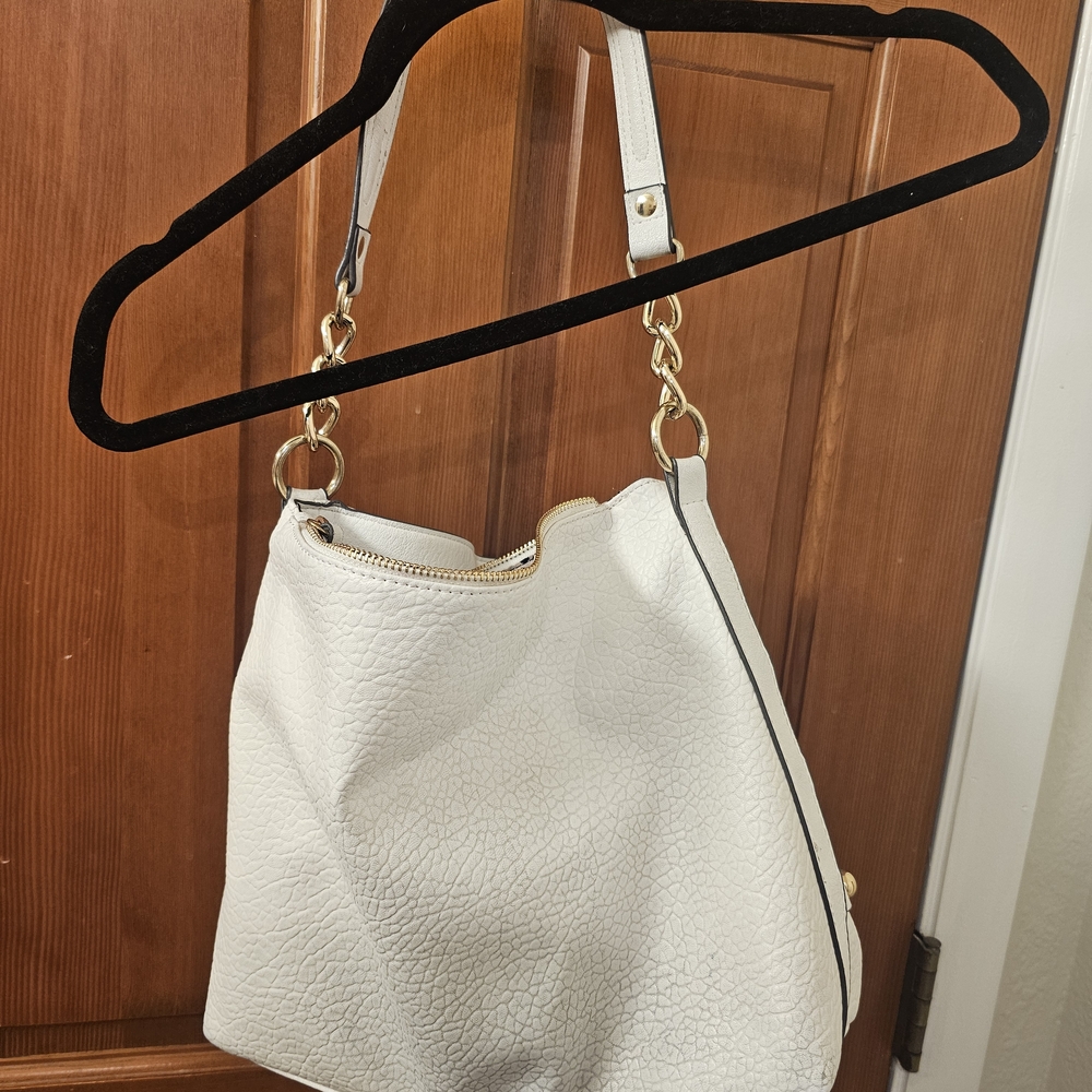 Jessica Simpson Y2K White and Gold Studded Women's Bag - Picture 4 of 6